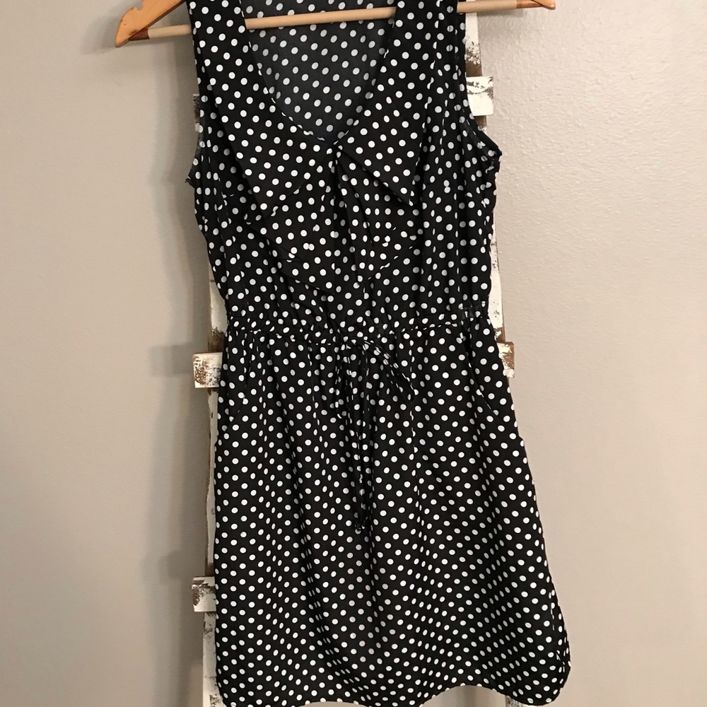 Vintage style polka-dot dress